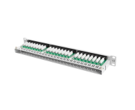 LANBERG Patch Panel 48 Port 1U Kat.5E szary PPU5-1048-S - 457255 - zdjęcie 5